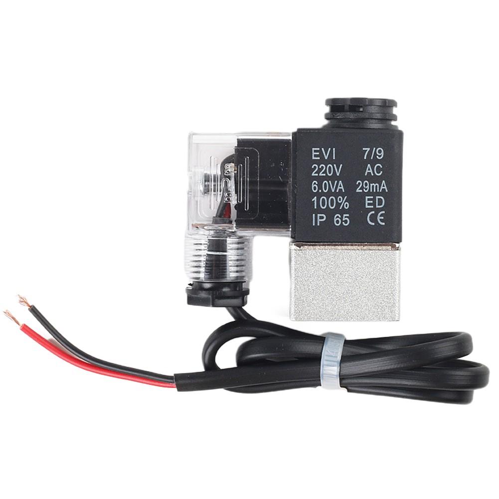 Exhaust Valve Compact Reliable Solenoid Valve Silent Working