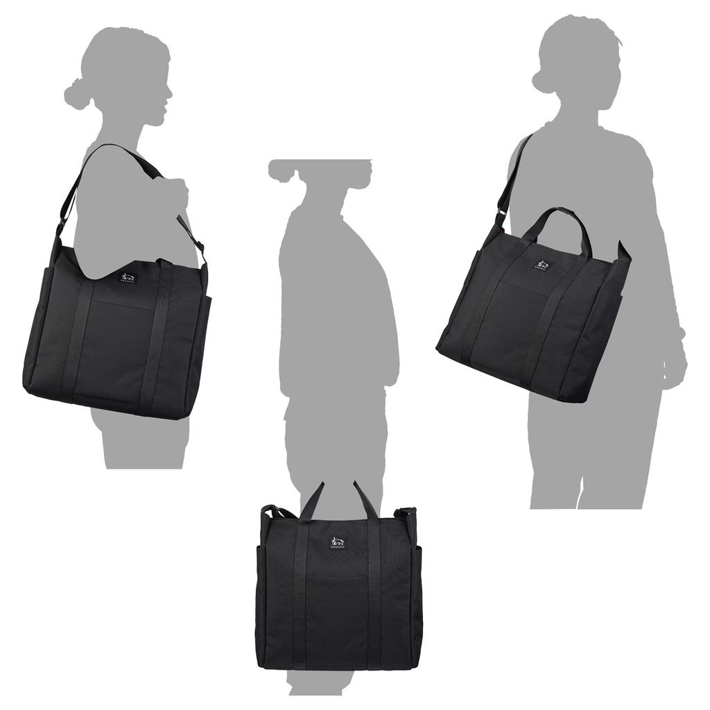HAKUBA Camera Bag Chululu Renew Tote Bag Medium Black Sustainable Bag Made from Recycled Materials AMZSCH-RETTMBK