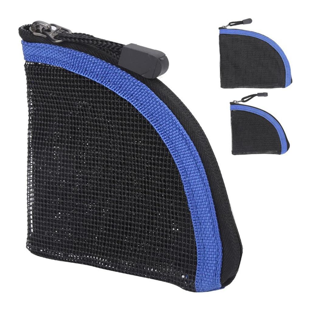 Yousheng Fly Fishing Leader Wallet Black Mesh Fly Fishing Leader Pocket Tippet Line Storage Bag for Saltwater Freshwater Fishing