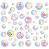 Ocean Animal Watercolor Window Stickers: Realistic Electrostatic Decorations for Glass and Shop Windows