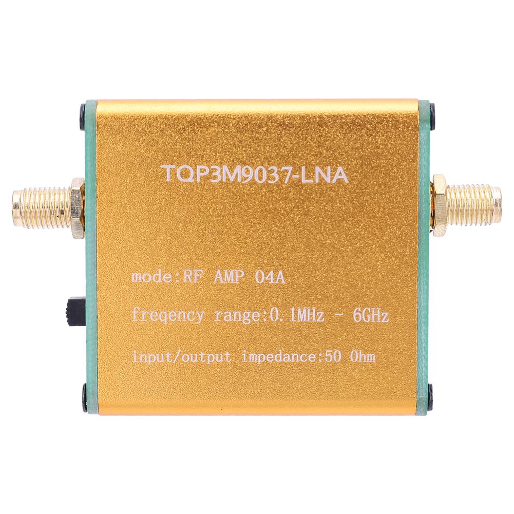 0.1MHz‑6GHz High Gain LNA RF Power Preamplifier Wide Frequency Range Amplifier Module for Shortwave RF Software Defined Radio