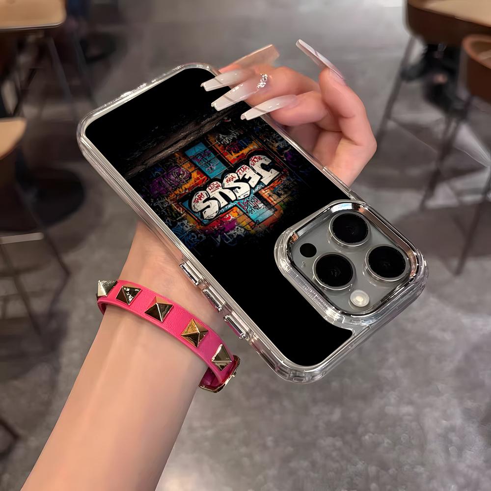 

Christian Jesus The Way Truth Life Phone Case For IPhone 17 Air 16 15 14 13 12 11 Pro Pro Max Plus Transparent Soft Cover iPhone17