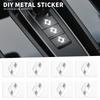 3D Metal Car Emblem Logo Decorative Stickers Badge Decal Interior Styling for Renault Sport Duster Megane 2 3 Auto Accessories R888