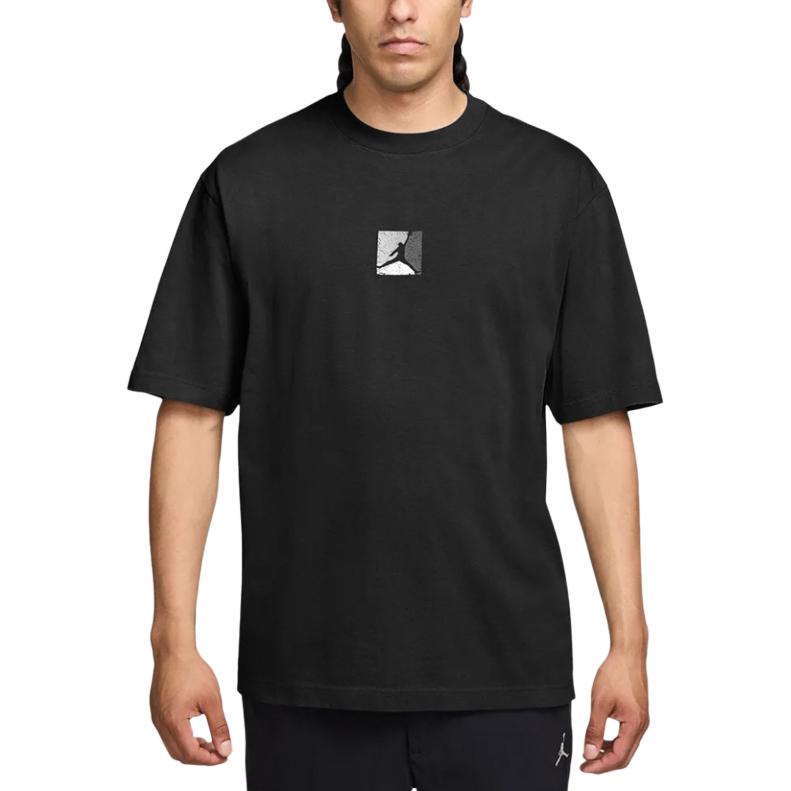 Jordan print-detail crew neck T-shirt IF3064-010 M