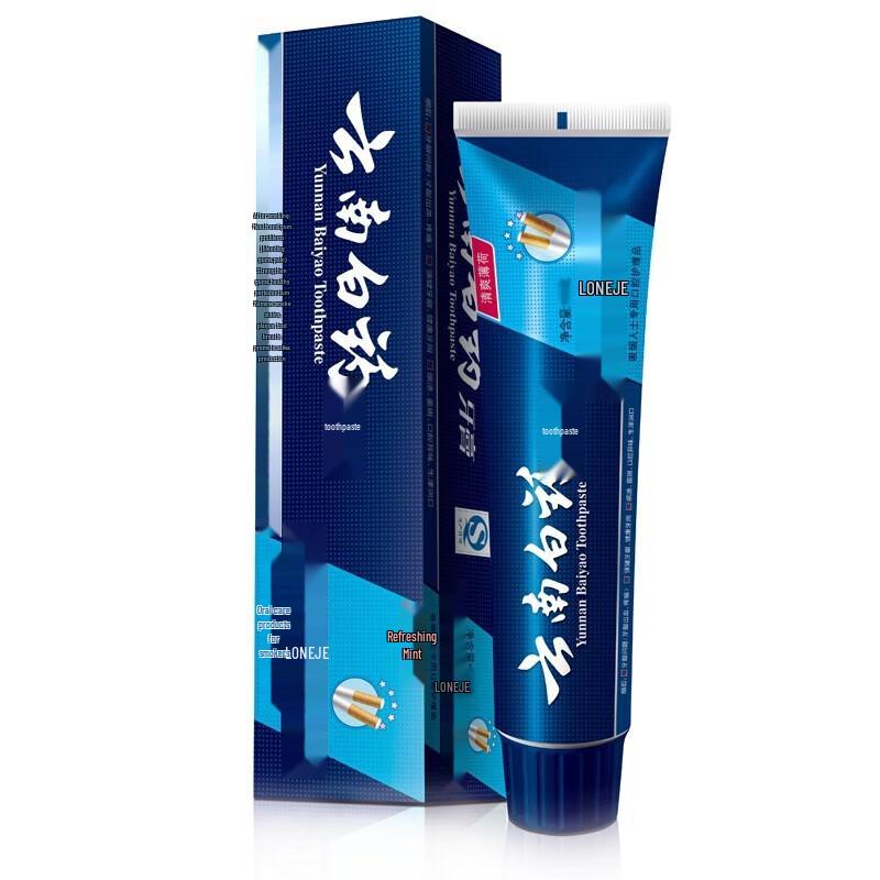

Yunnan Baiyao Smoker s Fresh Breath Toothpaste