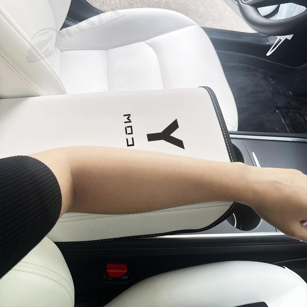 Car Armrest Box Protective Cover Central Control Armrest Interior Car Accessories For Tesla Model 3 Model Y 2017 2018 2019-