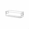 Narrow Rectangular Container Straightedge Design Cacontaineret Organizer SpaceSaving Household