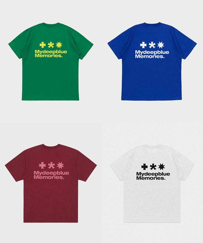 Maidibbeullumemolijeu Mm Symbol Logo T-Shirts (Burgudny)