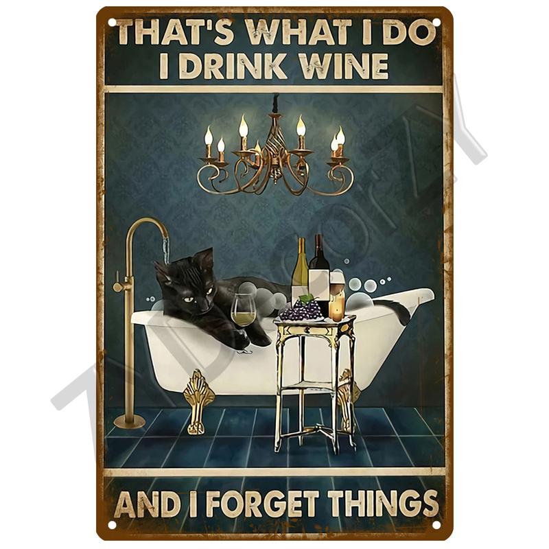 Teckel Wall Posters Metal Sign Wall Art Plaque Metal Vintage Door Tin Sign Bar Home Room Decor Decoration Interior Paintings