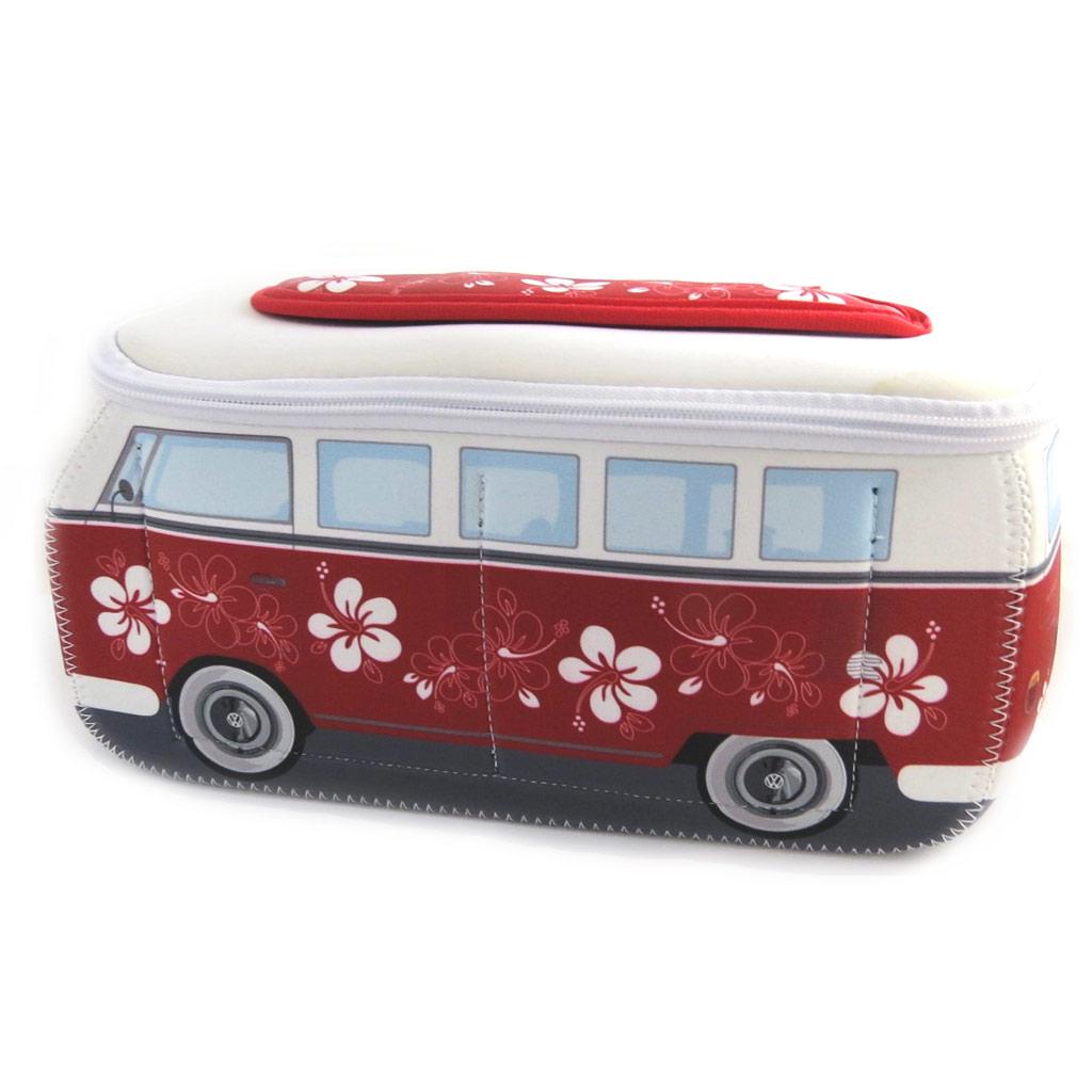 Volkswagen [M9877] - Trousse de toilette 'Volkswagen' rouge blanc - 29x13x11. 5 cm