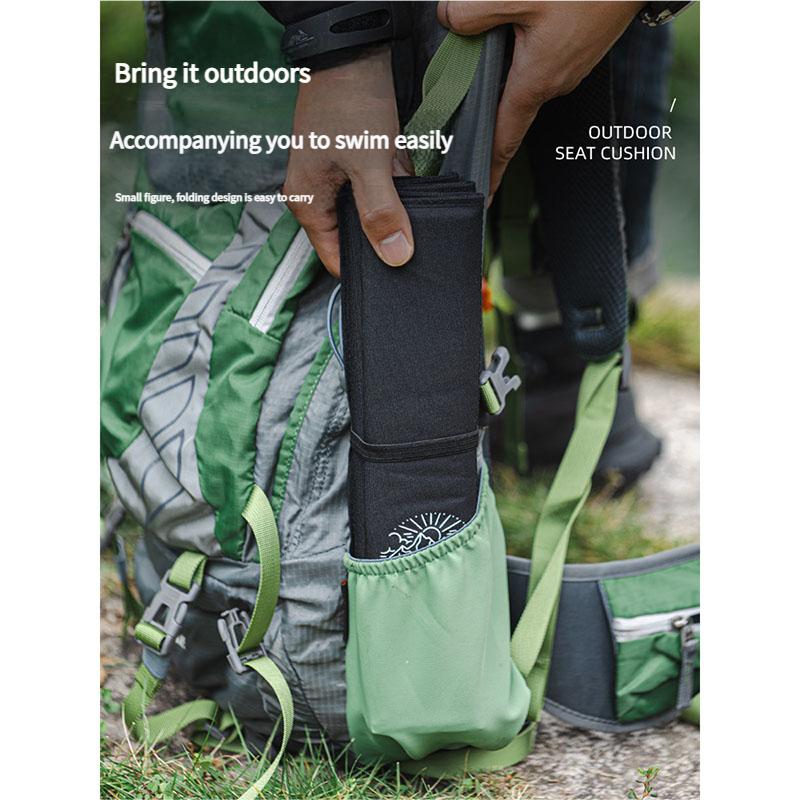 Waterproof Folding Sitting Mat Lightweight Oxford Camping Seat Cushion Portable Hiking Insulated Pad for Outdoor Picnic Beach