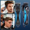 Solimpia Elektrischer Haarschneider Salon Professionell Intelligente Klinge Mikro-Einstellung Pompadour Carving Trimmer