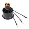 3750KV 50mm Ducted Fan with Brushless Motor 12 Blades Ducted Fan with Control Board and Switch for DIY Jet Dry Blower Aircraft Model