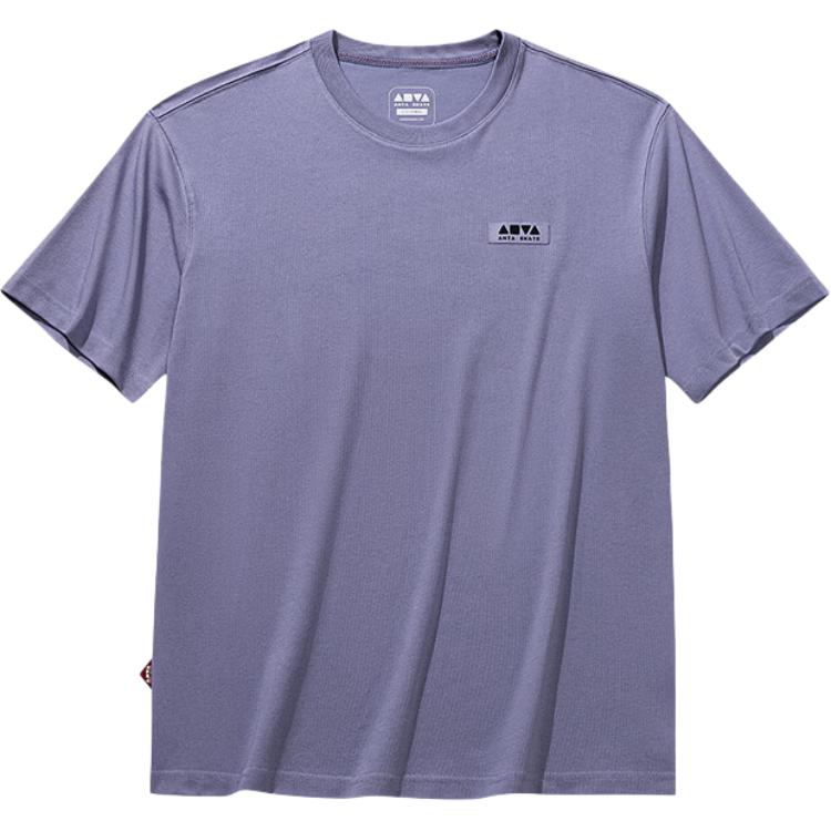 Anta Loose Fit Printed Letter Short Sleeve T-Shirt Unisex Tops 172628102-5