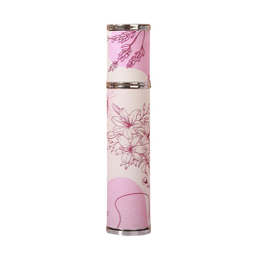 PU Leather Perfume Bottle 10ml Cosmetic Container Ultra-fine Mist Fragrance Container  Travel