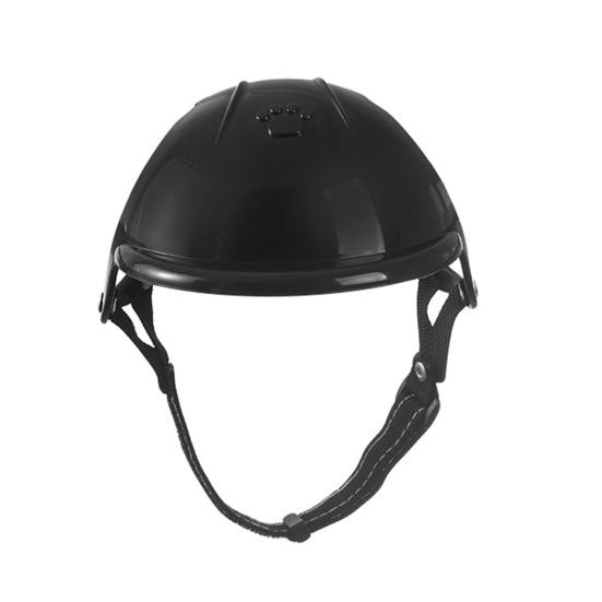 Шлем для питомца Милый Защитный Жесткий Корпус для Кошек и Маленьких Собак Регулируемые Ремни S чёрный