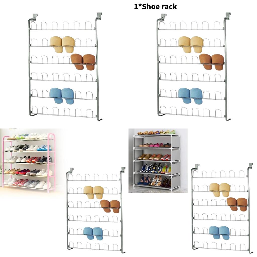 Modernes Metallschuhregal für Zuhause und Wohnheim mit mehrschichtigem Aufbewahrungsorganisator
