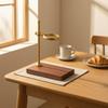 Adjustable Pour-Brew Stand with Wood Base Non-Slip Pour-over Coffee Strainer