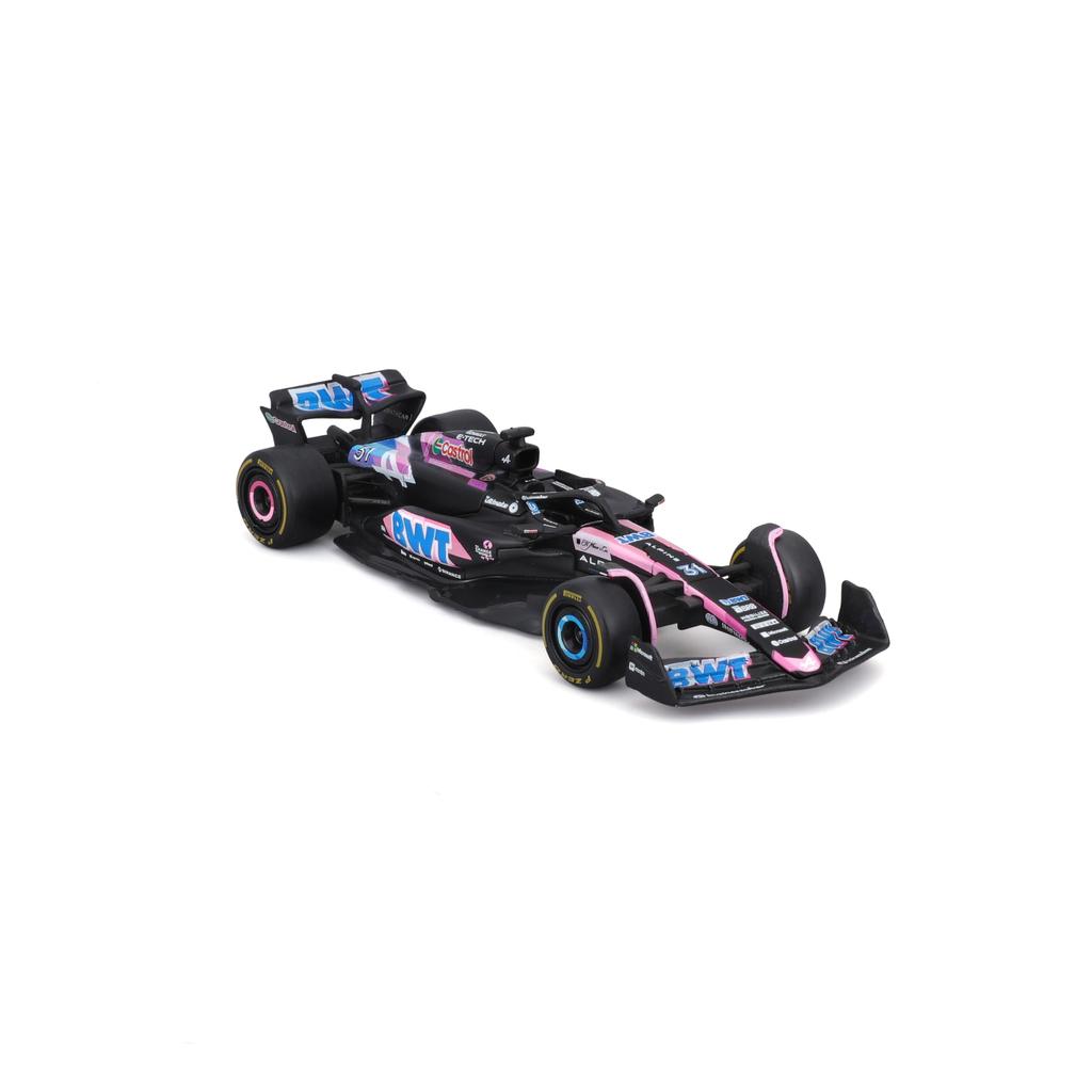 Bburago 2024 Model Alpine A524 Esteban Ocon Race Sports Car Diecast Model Car Finished Product 1/43 #31 / 18-38219 (#31)