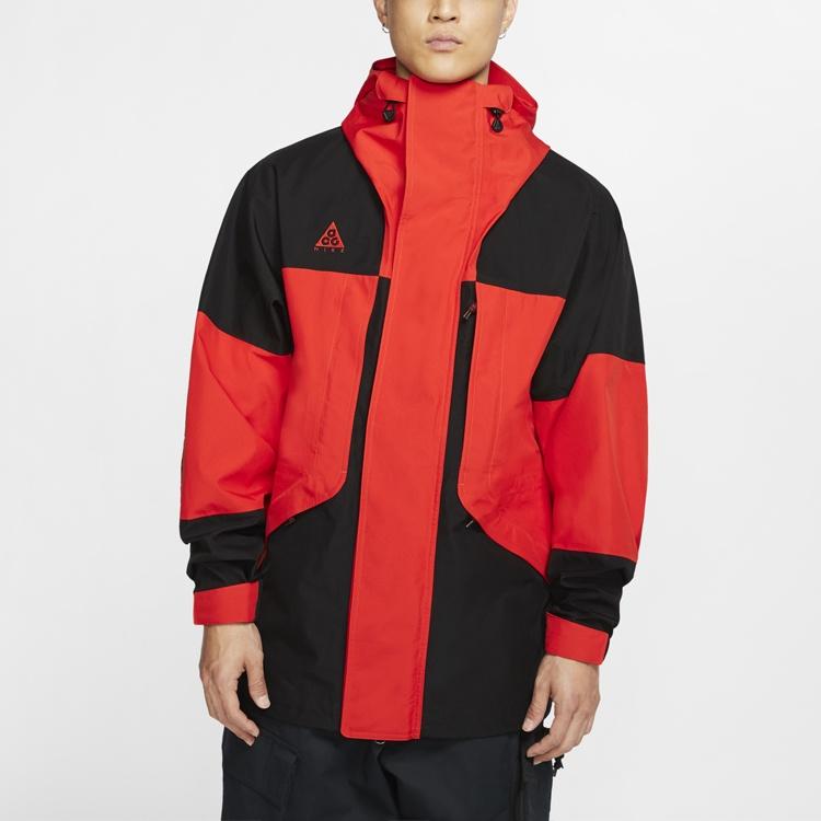 Nike Lab ACG Gore-Tex Jacket 'Black Habanero Red' Men's CT2937-010
