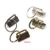 10Pcs 25Mm Key Fob Hardware Split Ring For Wrist Wristlets Cotton Tail Clip