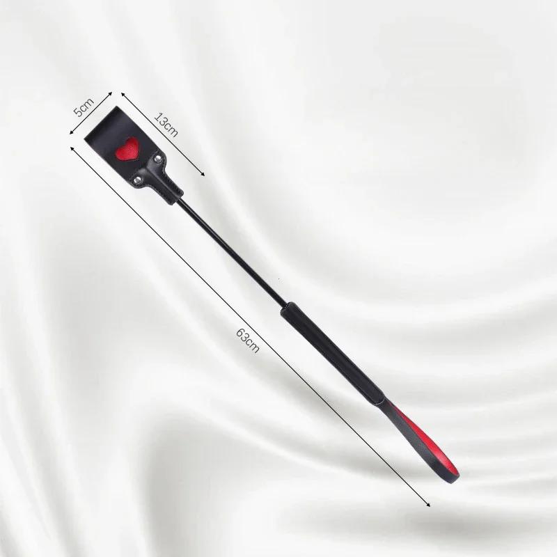 Leder Cosplay Bondage Peitsche, Crop Spanking Reiten Flogger Flapper Cane, BDSM Sex Spielzeug für Paare