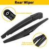 Tailgate Rear Windscreen Wiper Arm Nut Cap Cover For Jeep Renegade 15-