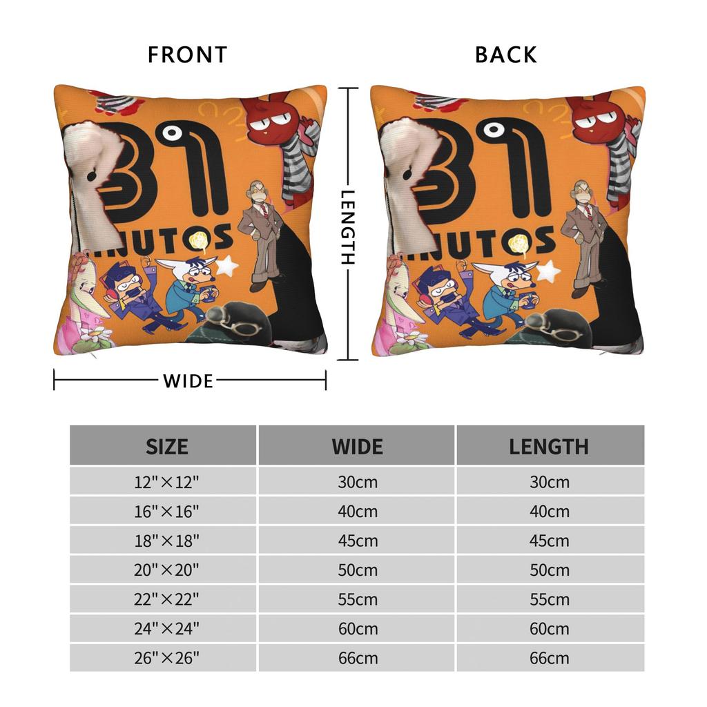 Decorative Pillow Covers 31 Minutos Comedy Accessories Chair Throw Pillow Case Cover Square Style Multiple Sizes