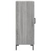 Sideboard Gray Sonoma 34.5 x 34 x 90 cm Engineered Wood