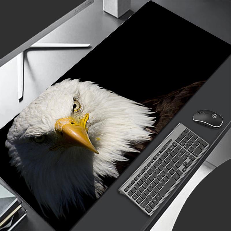 Gaming Mouse Pad Majestic Golden Eagle Office Desk Cushion Computer Accessories Keyboard Table Mat X Mousepad Laptop Cushion