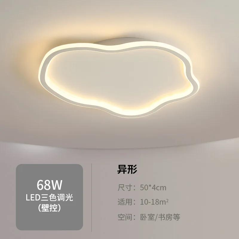 Simple Dimmer Led Ceiling Lights for Home Decoration Living Room Bedroom Children's Dining Room Chandelier with Control