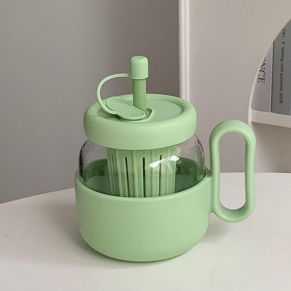 Kızlar için Yüksek Kapasiteli Çift Ağızlı Sevimli Pipetli Kettle