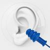 10 Pairs Ear Plugs Sleeping Soft Silicone Corded Washable Reusable Noise Reduction Device Christmas Tree Shape with Box