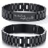 Vnox Assorted Bible Verse Bracelets for Men,Engraved Religious Scripture Quote Wristband,Faith Prayer Christian ID Bracelet Gift
