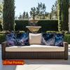 2D Starry Night Clouds Pillowcases For Cozy Decor Pattern Cushion Cover Suitable For Sofa Bedroom Car Pillow Cover