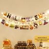 Halloween Hanging Decor: Flags, Flowers, and Ornaments for a Spooky Atmosphere