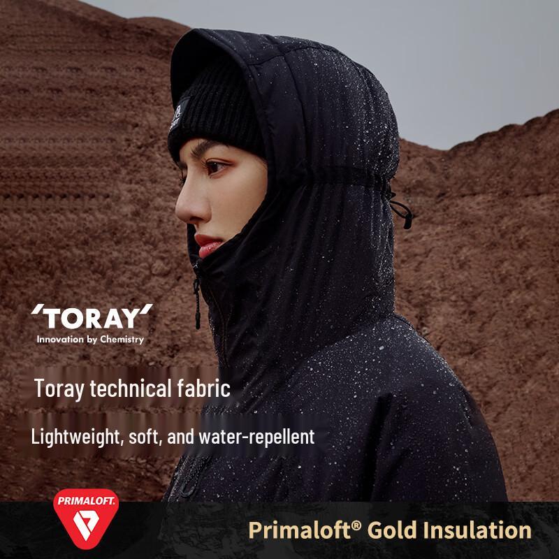 PELLIOT Unisex Mountain Series P-Cotton Windproof Outdoor Jacket