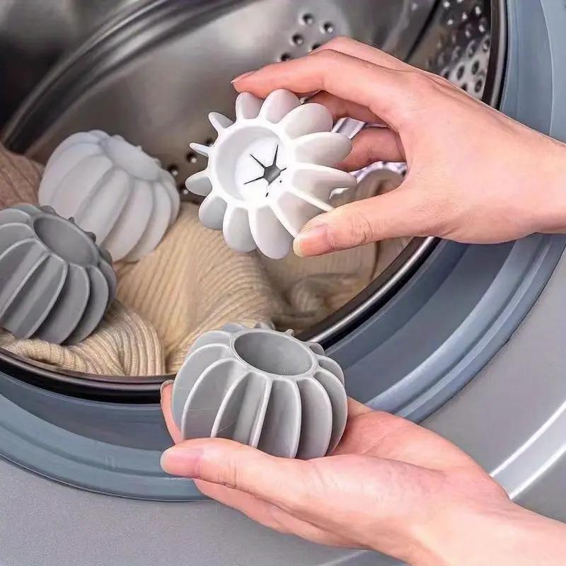 Laundry Ball Opakovaně použitelné silikonové oblečení Nástroje na čištění vlasů Odstraňovač chlupů pro domácí mazlíčky Pračka Laundry Ball Laundry Ball