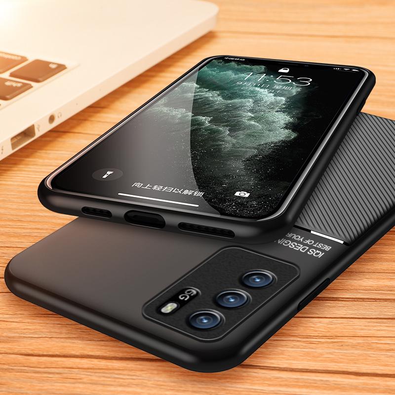Slim Lightweight Leather Magnetic Shockproof Case for OPPO Reno 6Z 6 5Z 5F 5K 4 3 2Z 2 ACE Lite Pro Plus 5G 4G Phone Accessories
