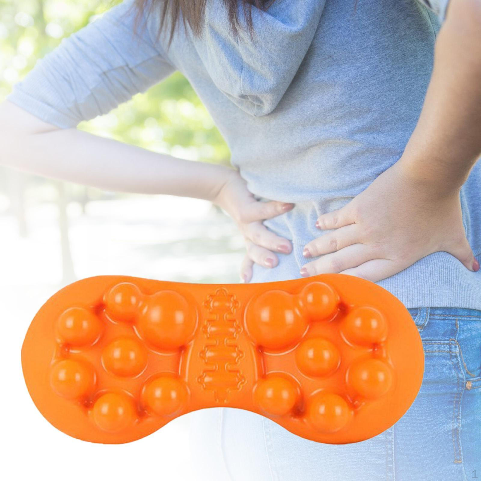 

Waist Hip Massage Deep Tissue Tool Portable Muscle Stretcher Pillow for Women Men Workout
