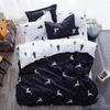 Set Biancheria da Letto Rosso Gatto Carino Copripiumino Federa Lenzuolo Ragazzo Bambino Adolescente Ragazza Set Copripiumino Misura King Queen Singolo