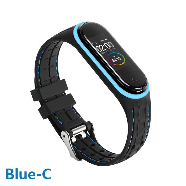 Strap For Mi band 7 6 5 Bracelet Sport belt Silicone watchband replacement Smartwatch bracelet for Xiaomi mi band 3 4 5 6 strap
