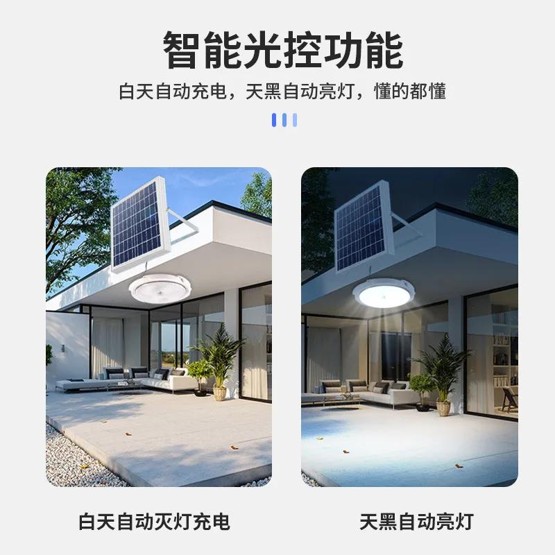 Outdoor Waterproof Home Lighting Indoor and Outdoor Solar Garden Light LED High Power High Brightness Solar Ceiling Lights Hot