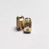 Enveloping Worm Wheel Gear 0.4M 15 Teeth 15 Times Reduction Ratio 2/3mm 90-Degree Transmission Mechanism Copper Gear