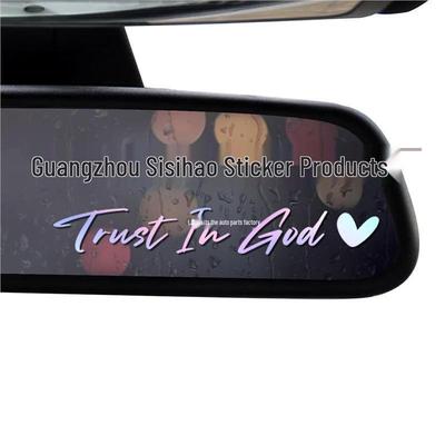 Trust In God Car Mirror & Laptop Sticker
