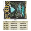Twilight Forks Washington Vampires Welcome Blanket  For Couch Chair Sofa Bed Travel Office Flannel Bedspread Bed Cover