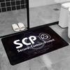 Sci Fi Foundation SCP Foundation Room Mats Retro Multiple Choice Living Room Kitchen Rug Non-Slip Welcome Rug