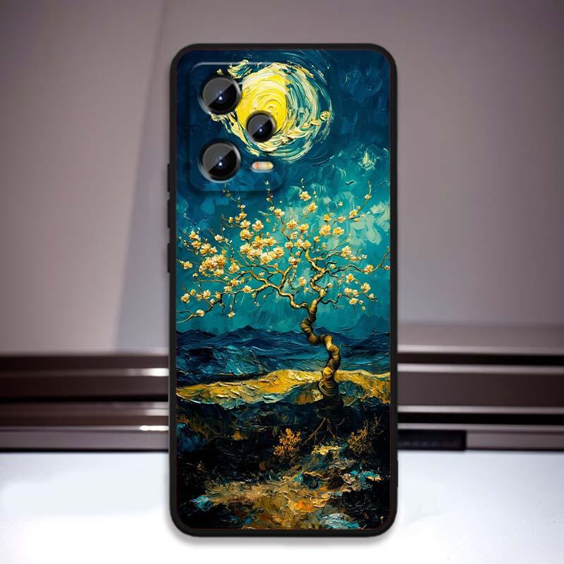 Creative landscape patterns Phone Case For Xiaomi Redmi Note 15 14 13 12 12S 11E 11 11S Pro Plus 4G 5G Black Soft TPU
