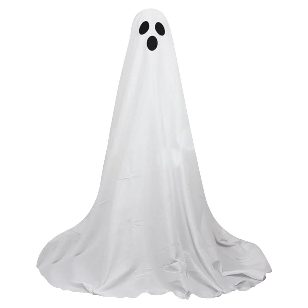 Lighted Spooky Ghost Decor Spooky Ghost Halloween Decor with String Lights for Home Porch Garden Yard Lawn Party Decorations