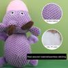 Pet Squeaky Toy Bite Resistant Comfortable Soft Cartoon Cow Shape Pet Dog Plush Stuffed Toy Pet Supplies